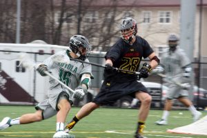 Senior mid-fielder Justin Ward was drafted ninth overall in the 2014 MLL draft last weekend. 