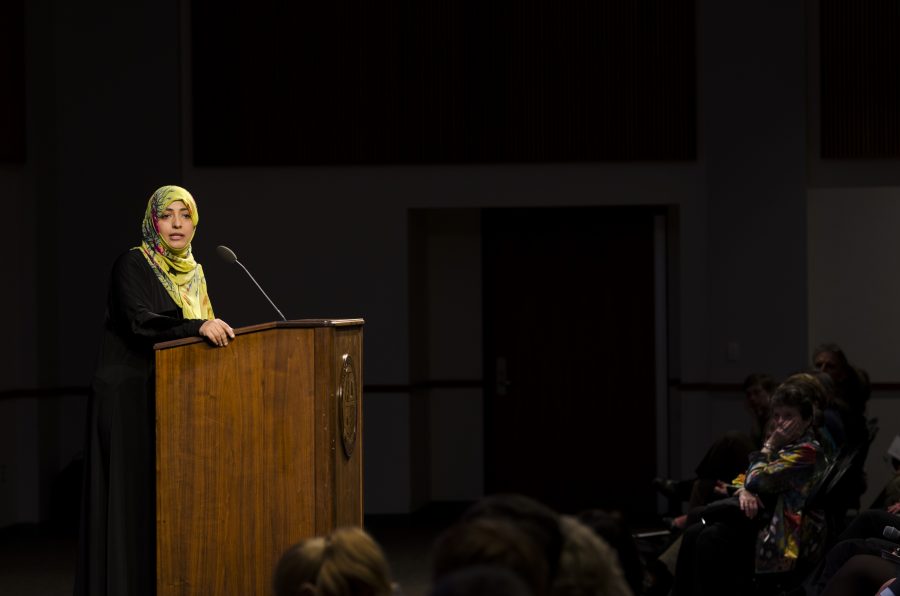 Nobel Peace Prize Winner Tawakkol Karman Delivers Hanway Lecture