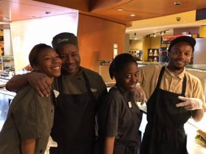 Iggy's staff members who kept dining running during Jonas