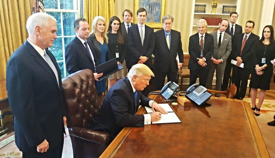 Executive orders turn Trump policy into law