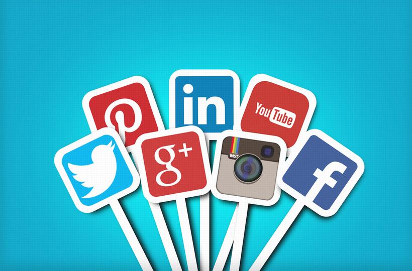 Main social networks - Brands of Facebook, Twitter, Instagram, YouTube, Google Plus, Pinterest, LinkedIn