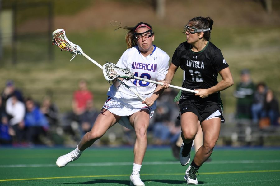 Women’s Lacrosse falls to Princeton, trounces Lafayette in back-to-back road games