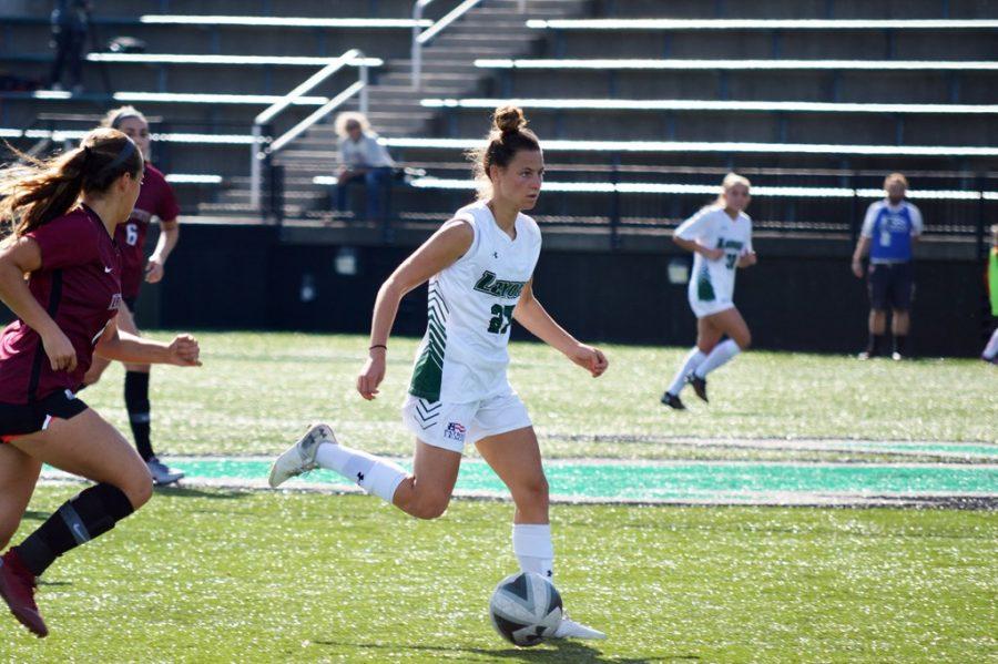 Women’s soccer defeats Lafayette and climbs in Patriot League rankings