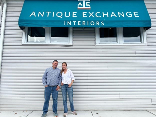 Owners Tom and Wesley Finnerty in front of their new location. All photos taken by Joe Mesa.