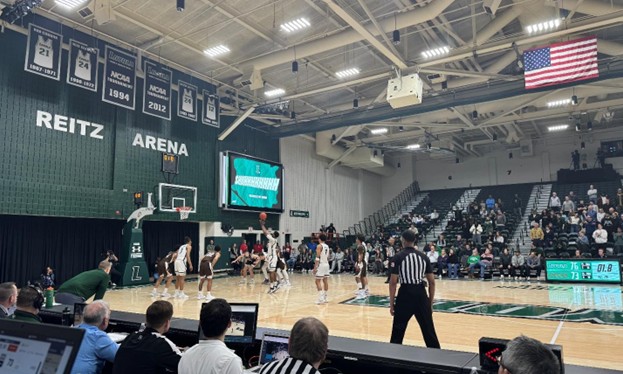 Men’s Basketball Takes Electric Playoff Win Against Lehigh