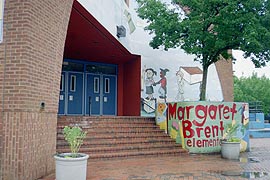 Margaret Brent Elementary School, 100 East 26th St., Baltimore, Maryland, July 2009. 