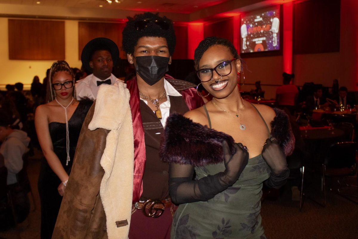 attendees dressed up for the event