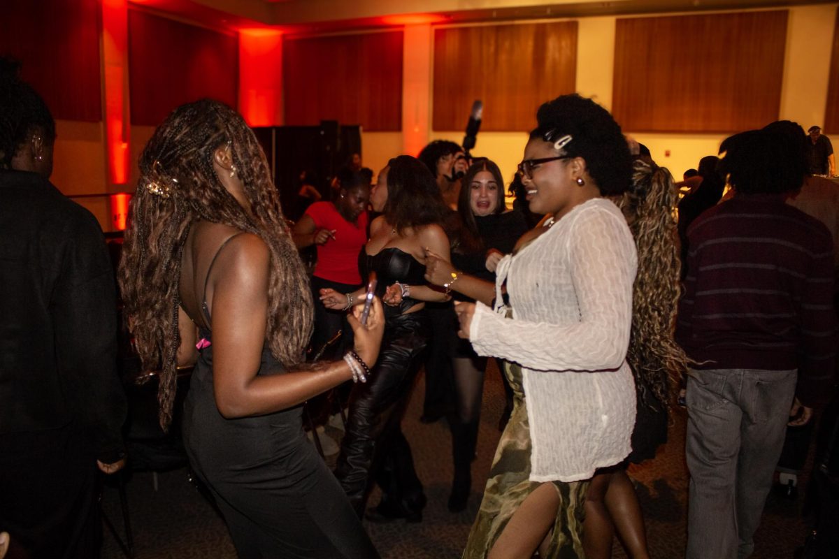Students on the dance floor