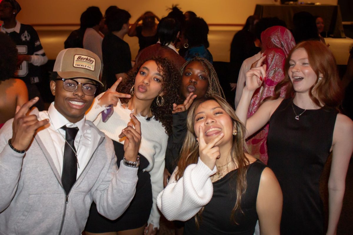 Students Posing